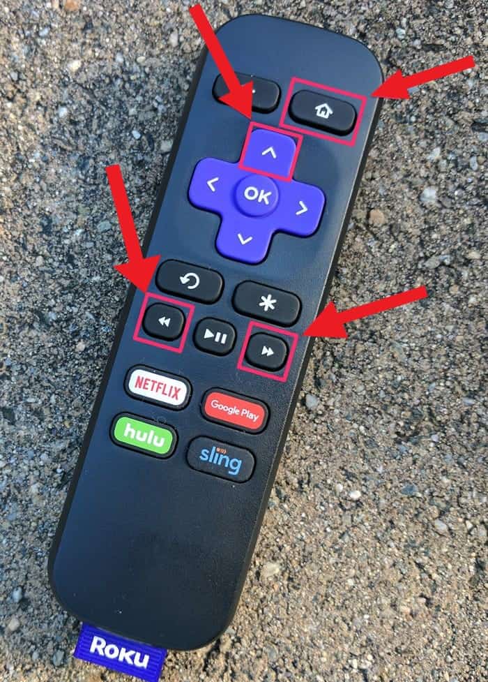 Controle de um dispositivo Roku 