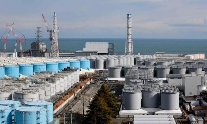 Tanques de armazenamento de água de Fukushima 