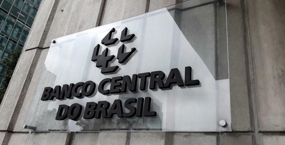 Imagem mostra logo do Banco Central do Brasil (BC)