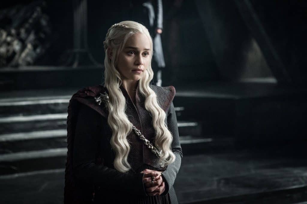 Daenerys Targaryen, em 'Game of Thrones'. Imagem: HBO/Divulgação