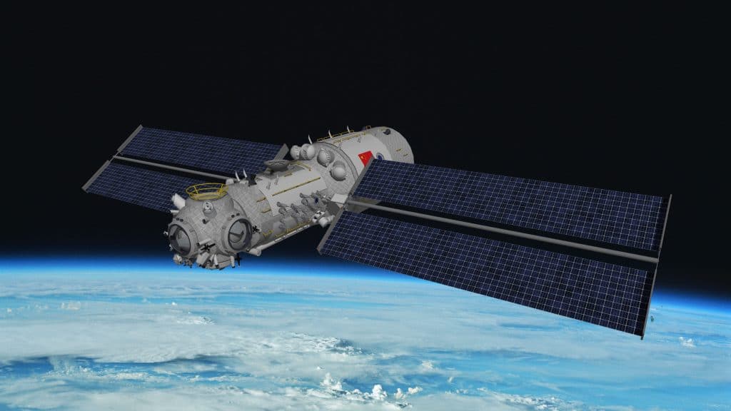 O foguete chinês Longa Marcha 5B levou o núcleo da Estação Espacial Chinesa