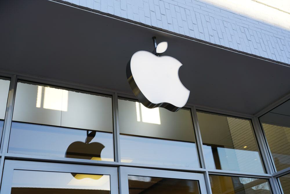Fachada de uma loja da Apple