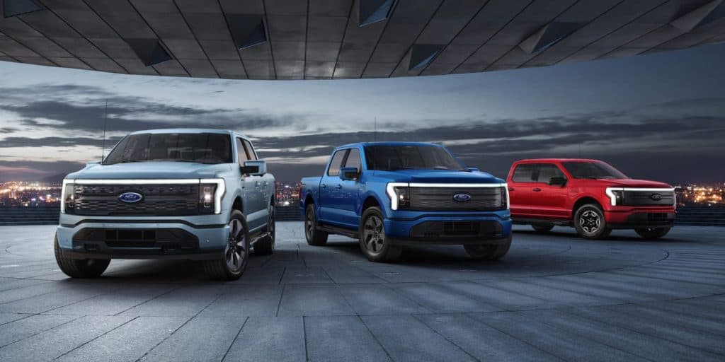 Ford revela sua primeira picape elétrica, a F-150 Lightning. Imagem: Ford/Divulgação