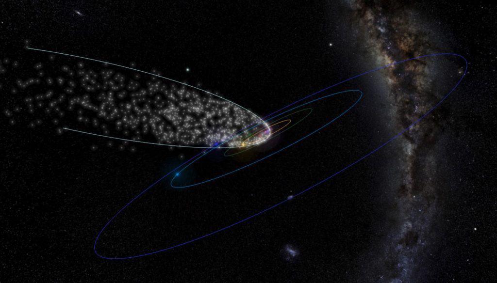 Lyridshower cometa thatcher