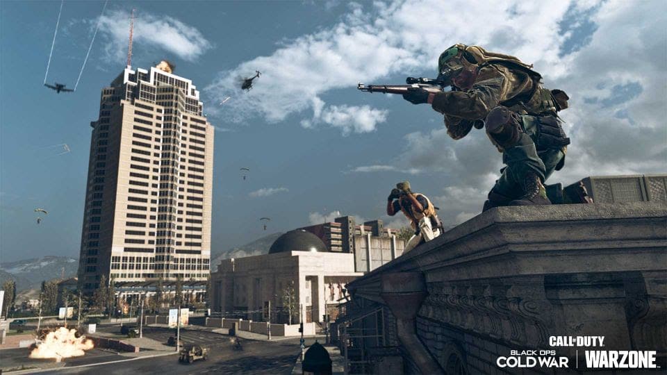 Nakatomi Plaza no cenário de Call of Duty
