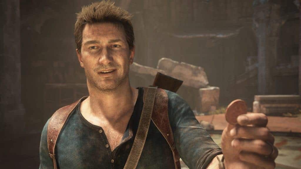 Nathan Drake em 'Uncharted 4'. Imagem: Naughty Dog/Reprodução