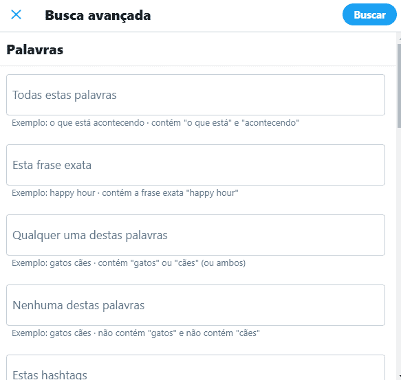Print do Twitter