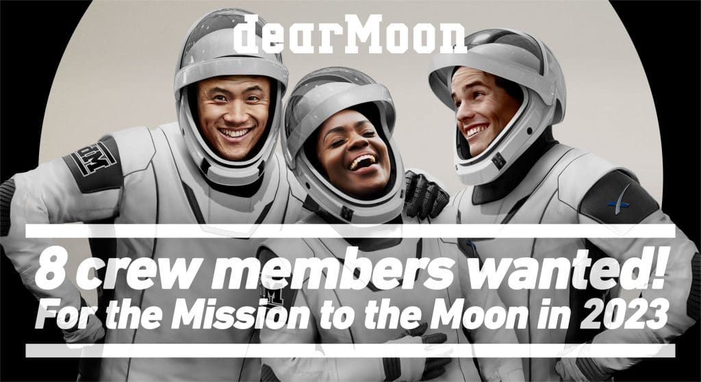 Projeto dearMoon levará de 8 a 11 pessoas em uma viagem especial ao redor da Lua