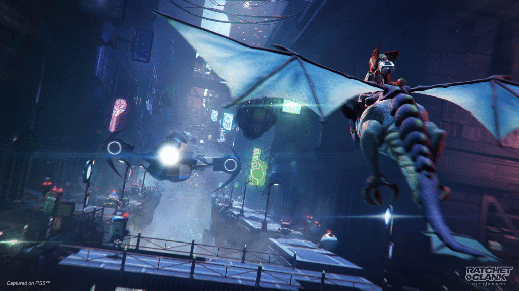 'Ratchet & Clank: Em Uma Outra Dimensão'. Imagem: Insomniac Games/Divulgação