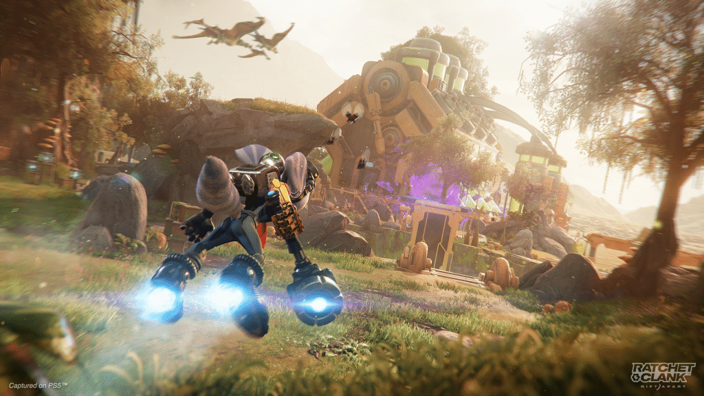 'Ratchet & Clank: Em Uma Outra Dimensão'. Imagem: Insomniac Games/Divulgação