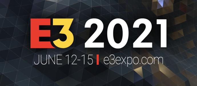 Imagem de divulgação da E3, com a data do evento, de 12 a 15 de junho