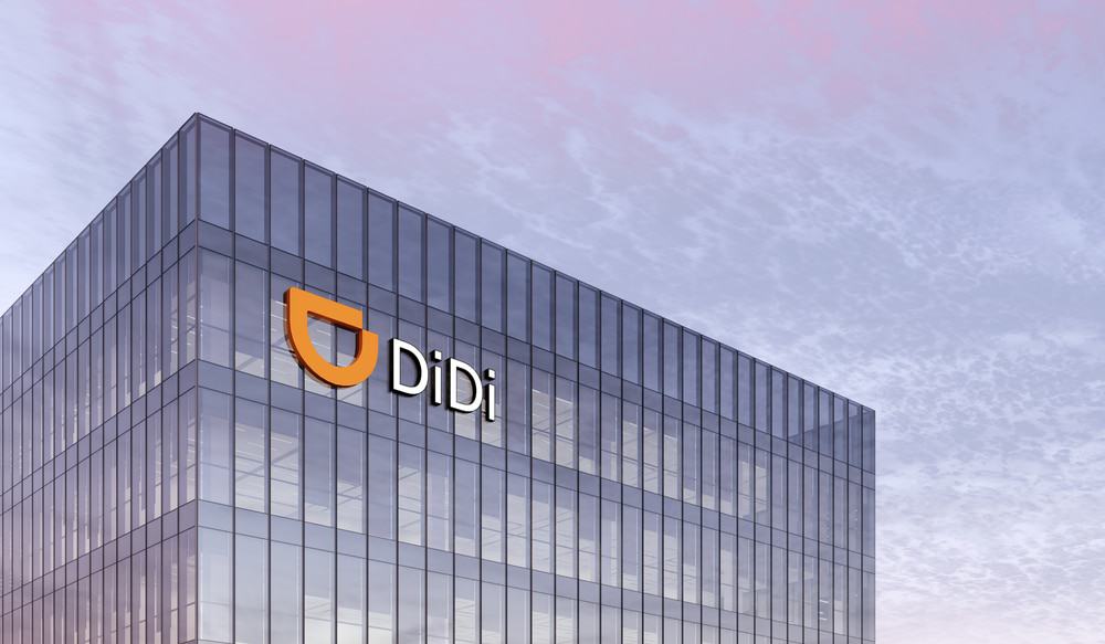 Fachada de um prédio da Didi Chuxing
