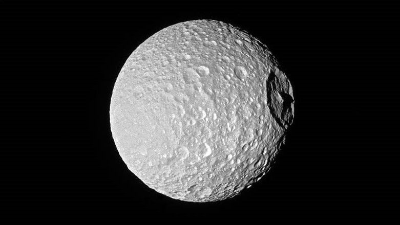 A lua Mimas