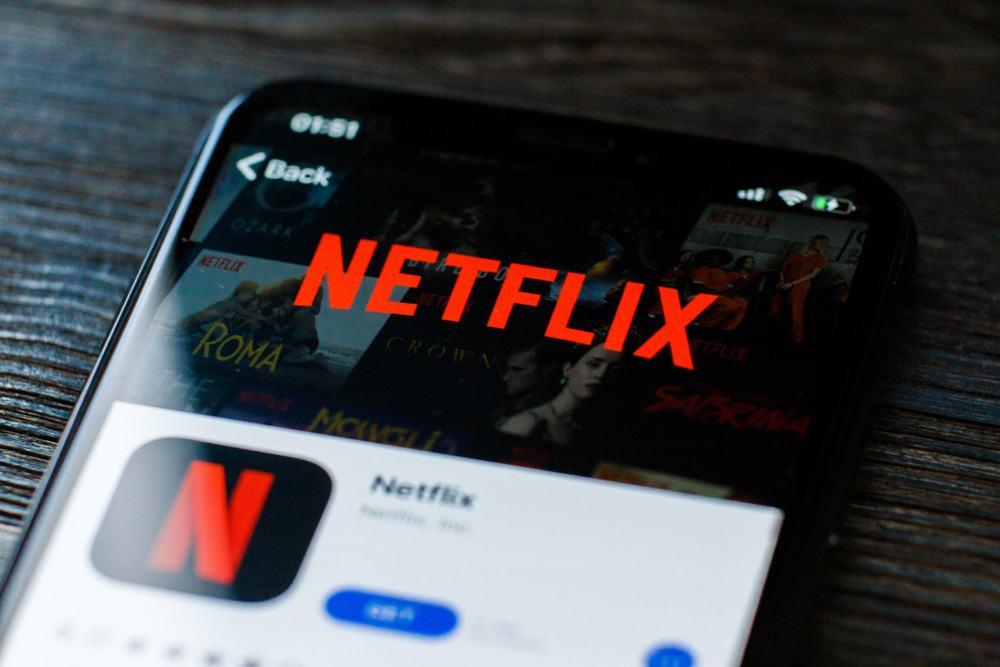 Logo da Netflix celular