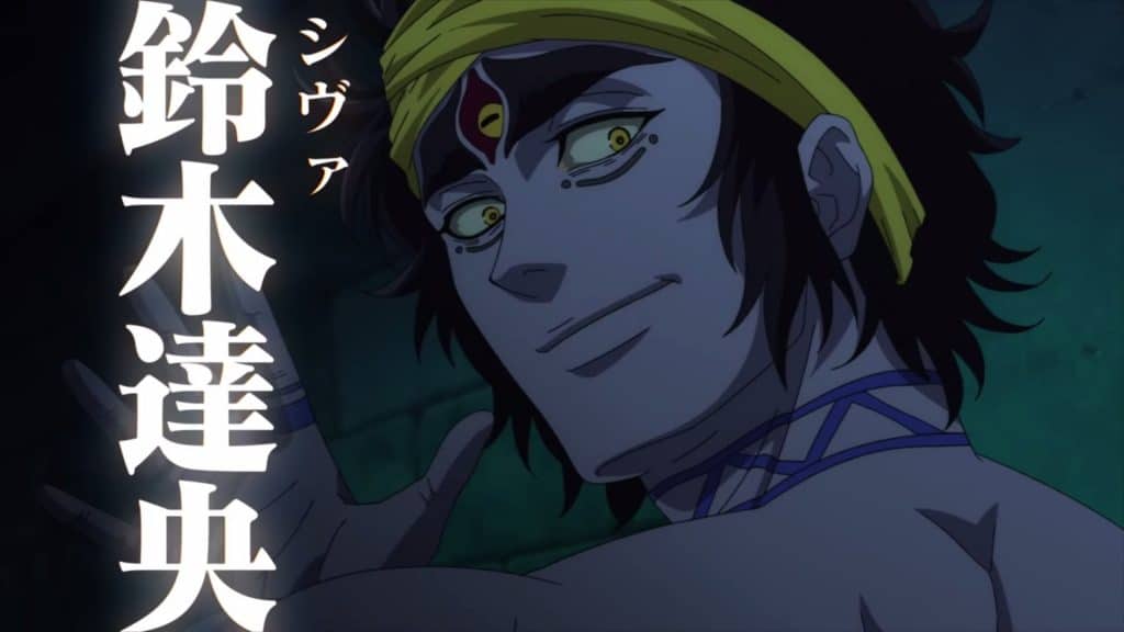 Representação de Shiva em anime causou polêmica na Índia antes mesmo do lançamento de 'Record of Ragnarok'. Imagem: Netflix/Reprodução