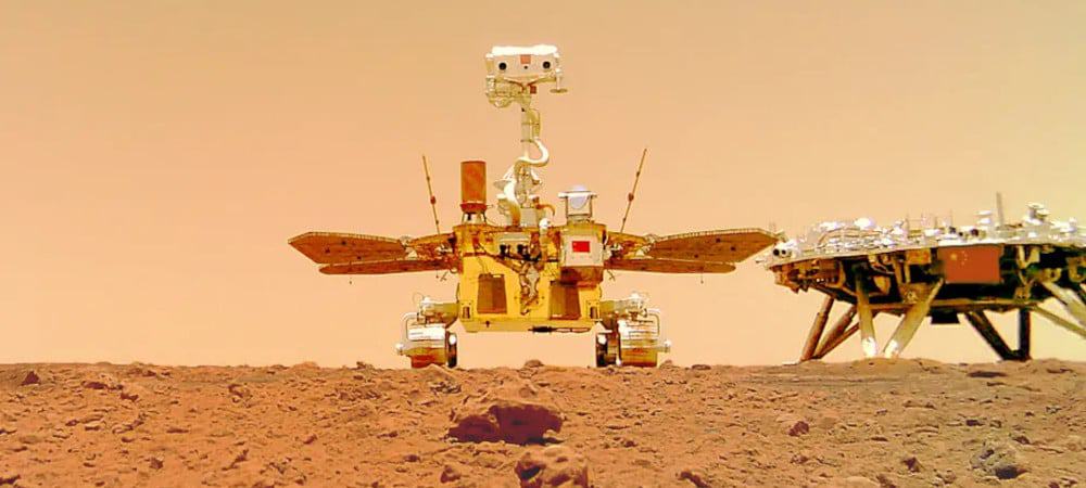 Rover Zhurong em Marte