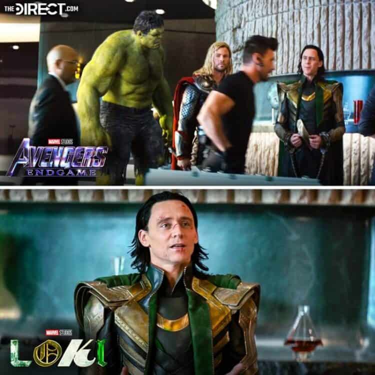 'Loki': primeiro episódio utilizou cenas deletadas de 'Vingadores: Ultimato'. Imagem: The Direct.com/Reprodução