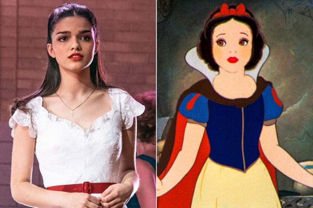 Atriz latina do remake de 'Amor, Sublime Amor' será Branca de Neve em live action da Disney. Imagem: Montagem/Olhar Digital