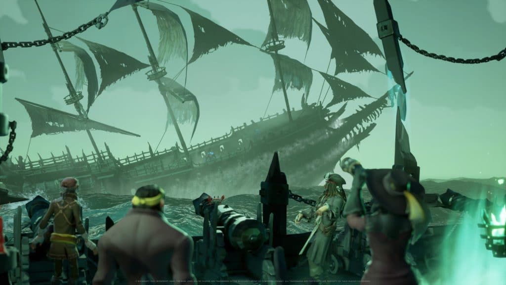 Novos inimigos chegam em 'Sea of Thieves: Uma Vida de Pirata' na Temporada Três, com o capitão Jack Sparrow