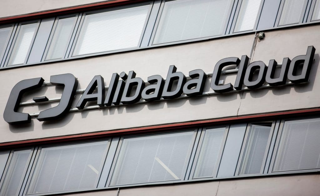 Fachada do Alibaba Cloud