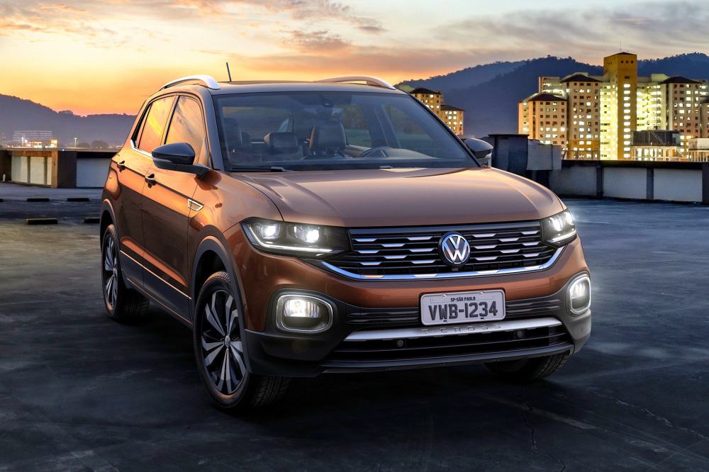 VW T-Cross: o carro que ficou mais caro no Brasil em junho, segundo pesquisa. Imagem: Divulgação/Volkswagen