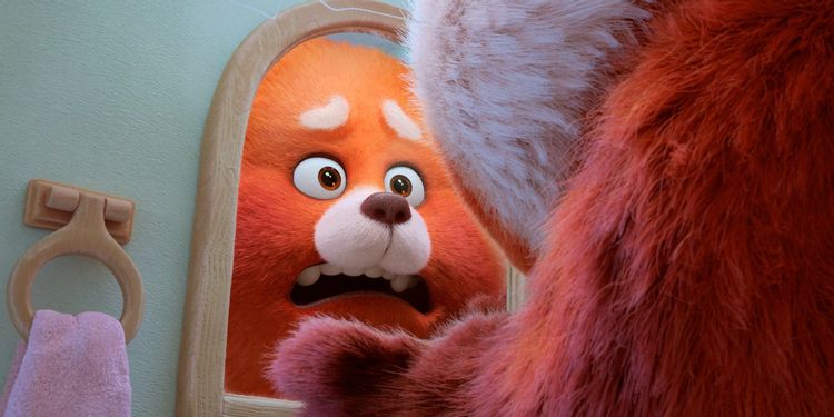 'Red: Crescer é Uma Fera': menina vira panda vermelho gigante no primeiro teaser. Imagem: Pixar/Divulgação