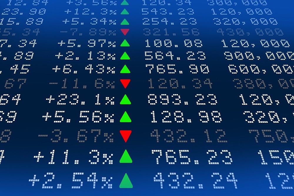 números da bolsa de valores