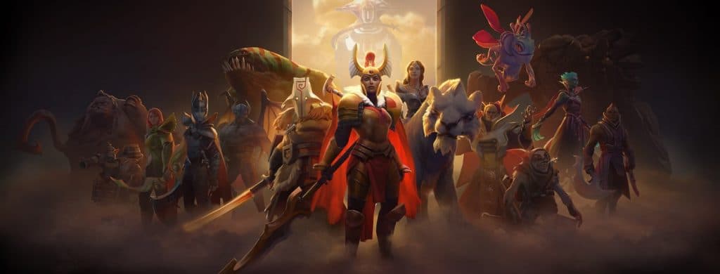 dota 2, um dos principais jogos do cenário de esports