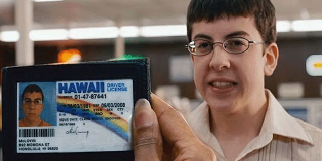 Quem não lembra de McLovin? 'Superbad - É Hoje' é o filme mais engraçado de todos os tempos, segundo a ciência. Imagem: Sony Pictures Releasing/Reprodução