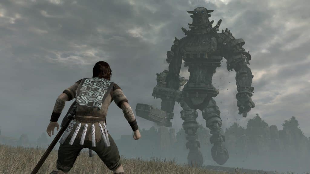 'Shadow of Colossus' é um dos jogos mais icônicos para PlayStation e foi desenvolvido pela Japan Studios. Imagem: Divulgação