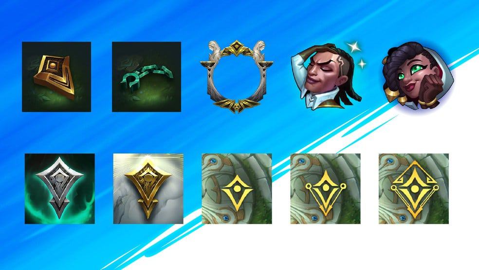 "Sentinelas da Luz" traz novos ícones para Wild Rift, além dos campeões Lucian e Senna. Imagem: Divulgação/Riot Games