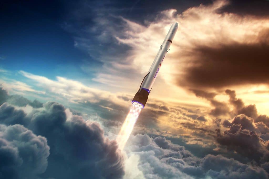 Animação mostra como deve ser o foguete New Glenn, da Blue Origin
