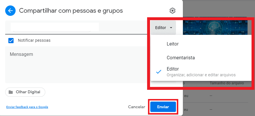 Print do Google Drive