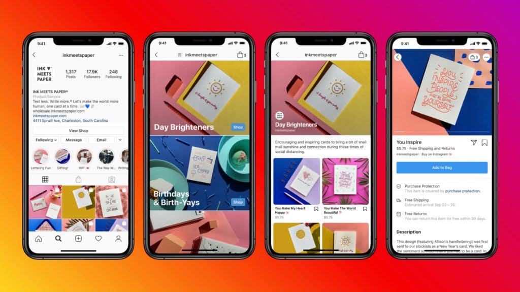 instagram shop