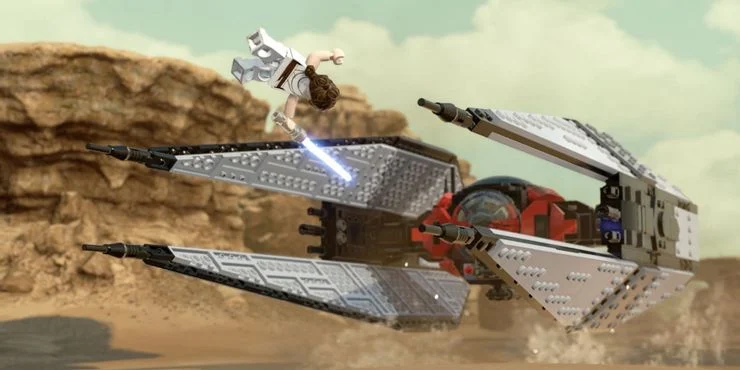 Captura de tela de 'Lego Star Wars: A Saga Skywalker'