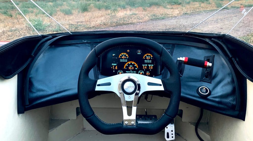 Painel do Hovercraft Arosa