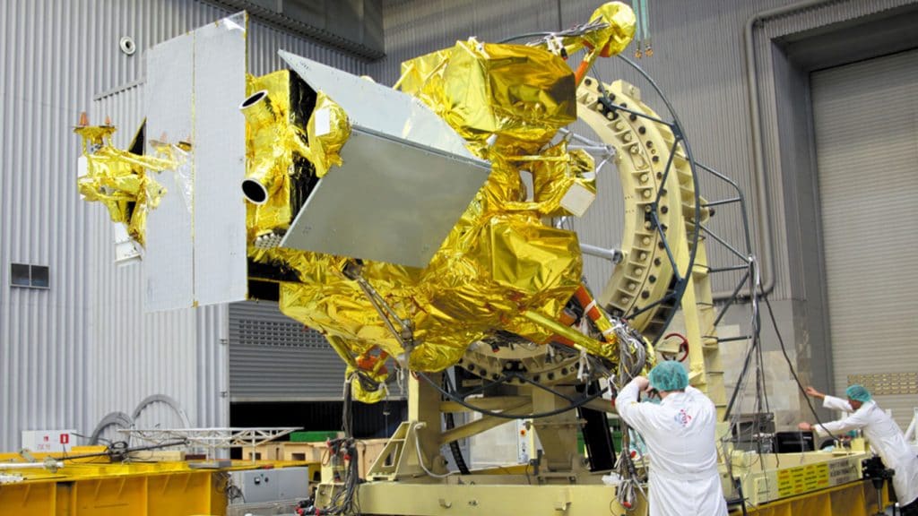 A sonda Luna-25, que apresentou problemas técnicos e forçou a Rússia a adiar sua missão lunar para 2022