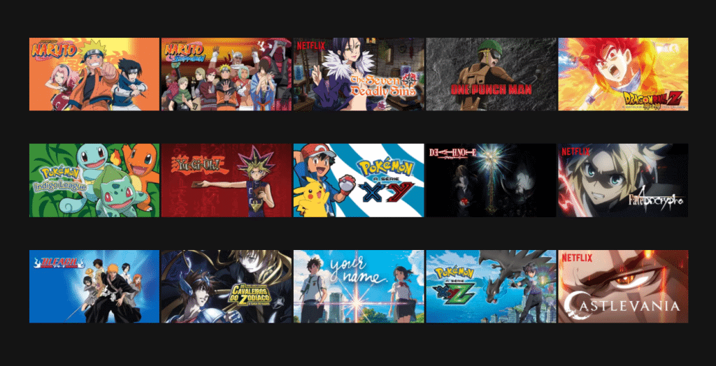 onde assistir anime