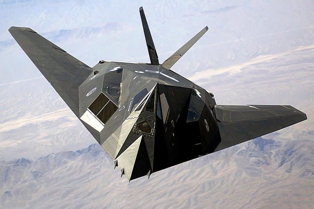Caça stealth F-117 Nighthawk