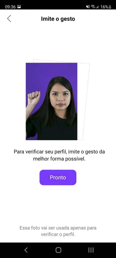 Como criar perfil no Badoo