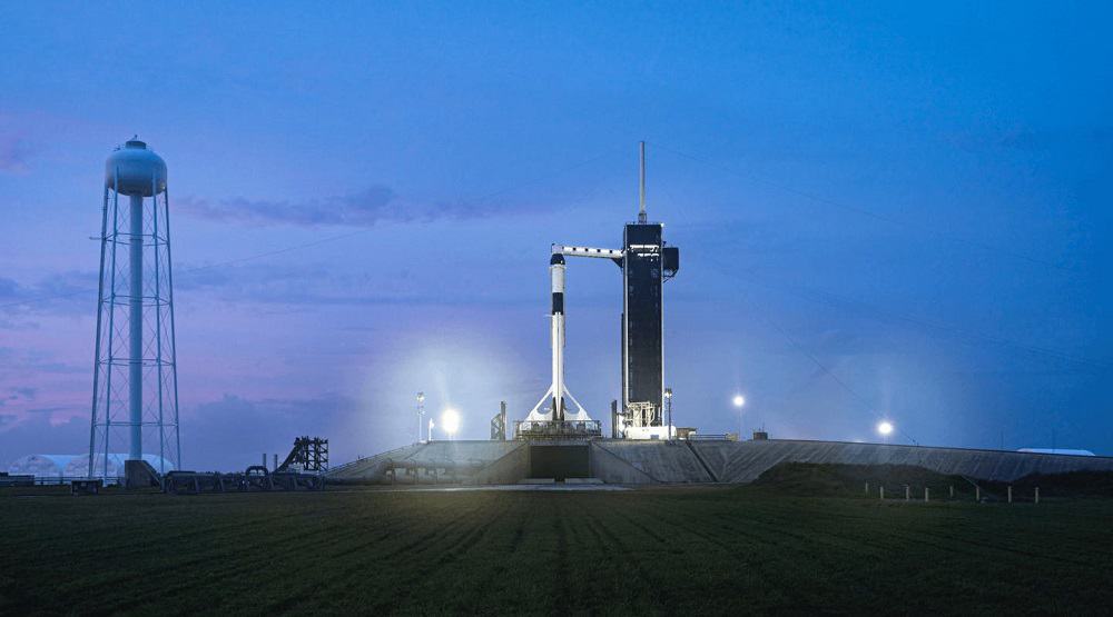 Centro Espacial Kennedy, no Cabo Canaveral, na Flórida, Estados Unidos