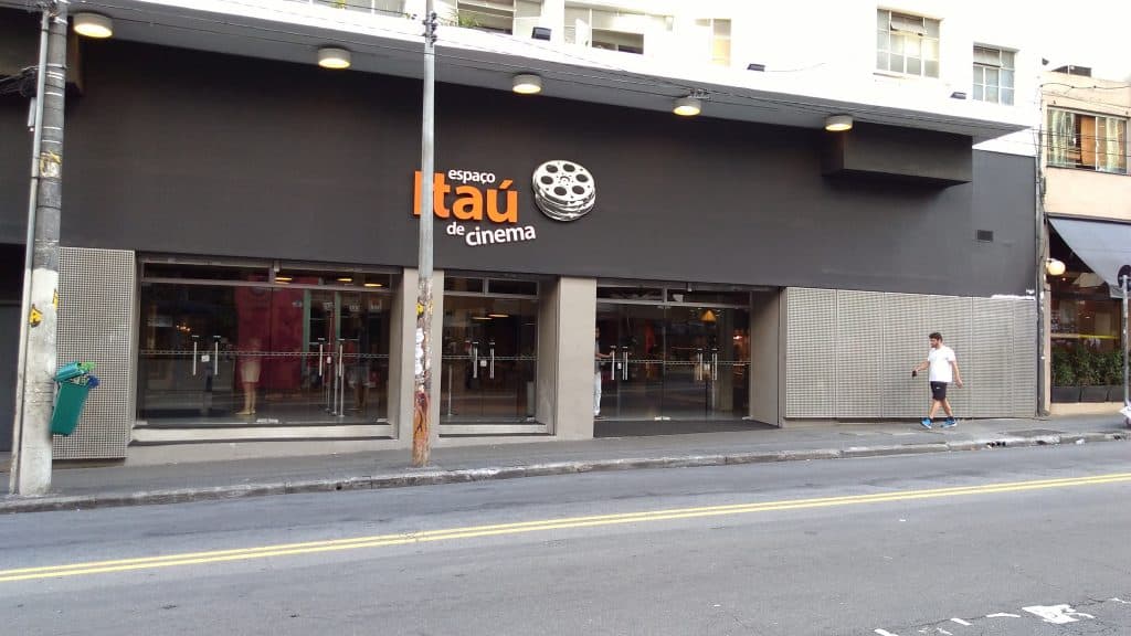 Frente do Espaço Itaú de Cinema da Rua Augusta, em São Paulo
