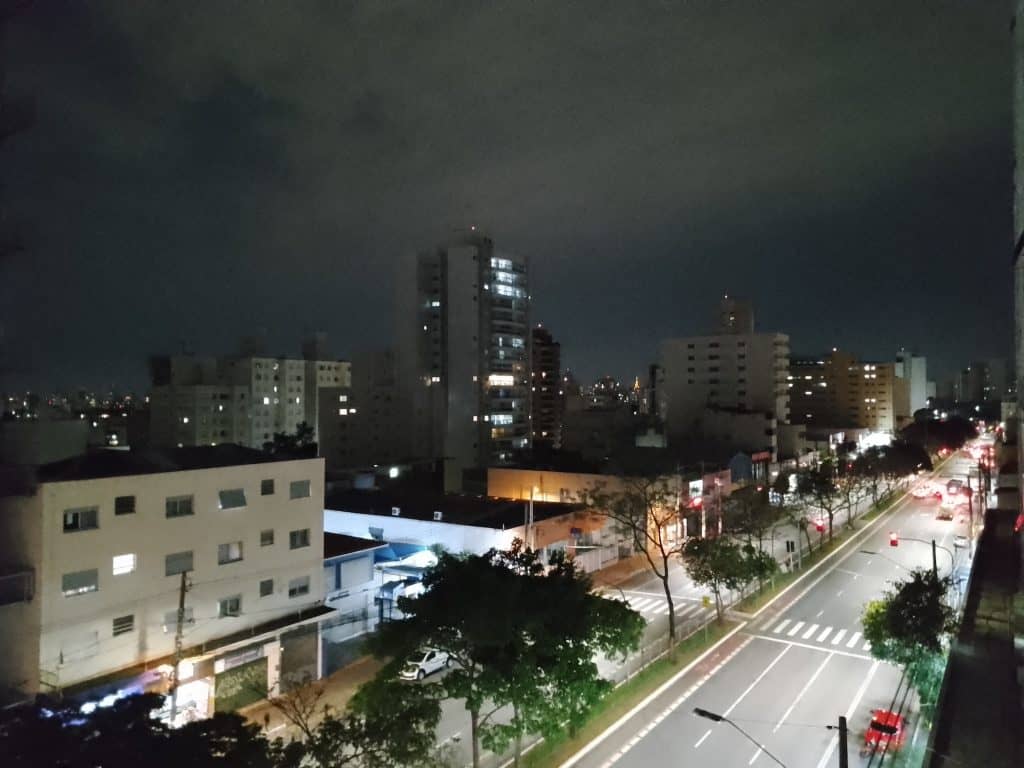 Foto com a câmera principal do Realme C21Y no modo noite (Imagem: André Fogaça/Olhar Digital)