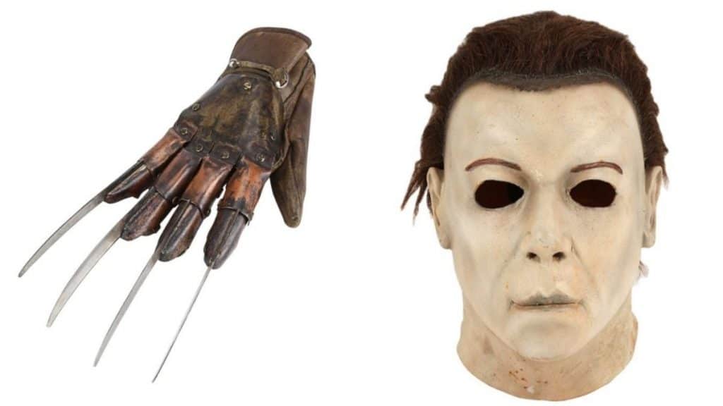 Luva Freddy Kruger - Máscara Michael Myers