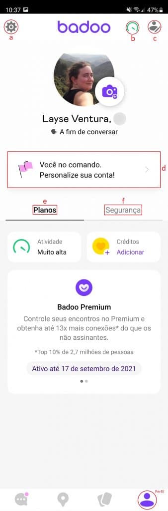 Como usar o Badoo no celular