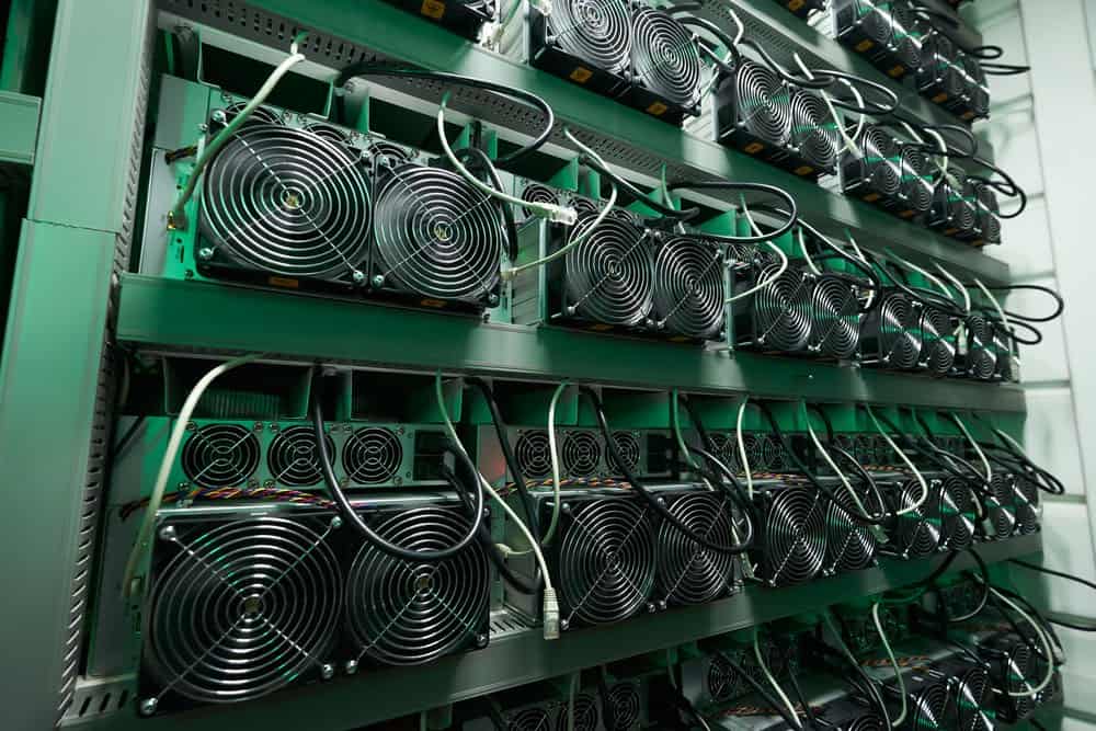 Equipamento de mineração Asic