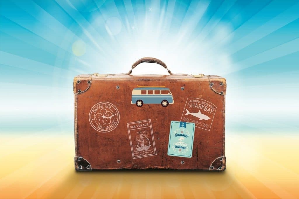 Mala de viagem para intercâmbio ou férias