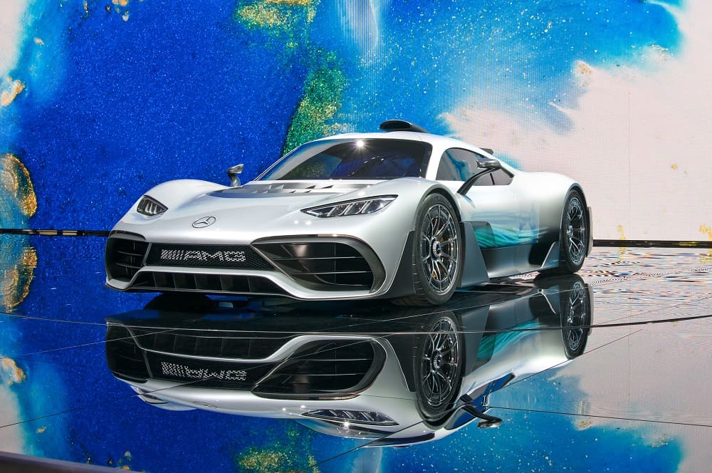 Mercedes One no Salão de Frankfurt, em 2017