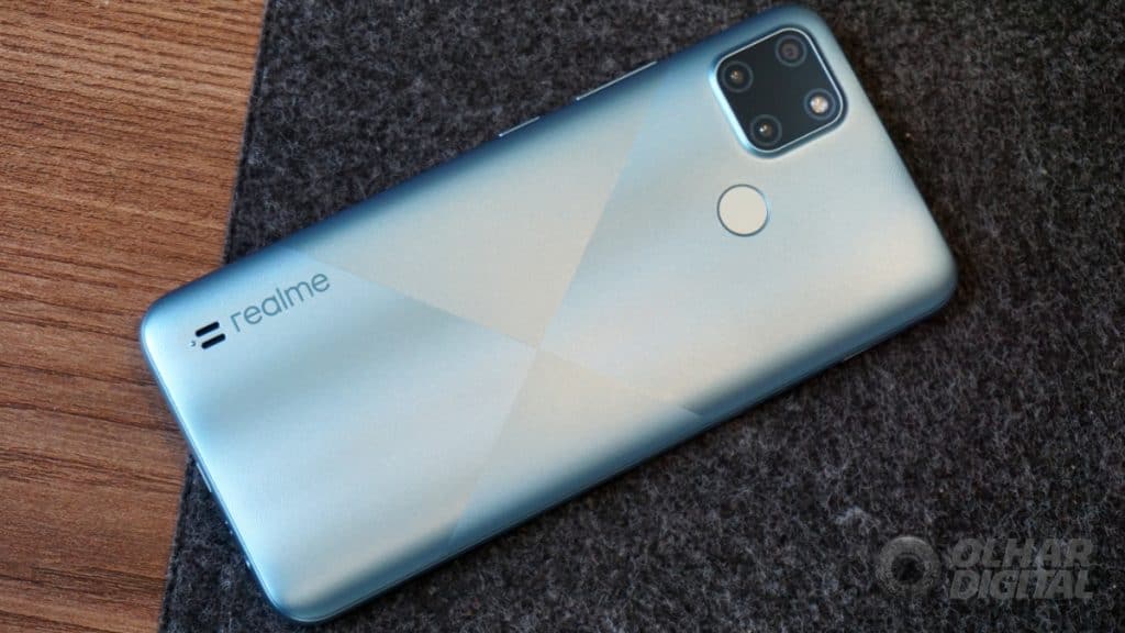 Realme C21Y (Imagem: André Fogaça/Olhar Digital)