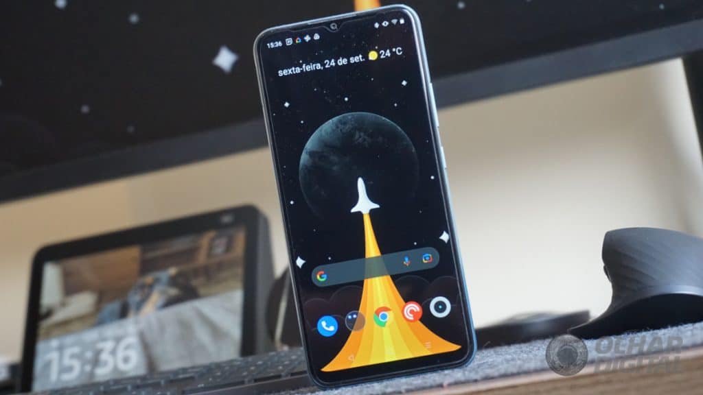 Realme C21Y (Imagem: André Fogaça/Olhar Digital)